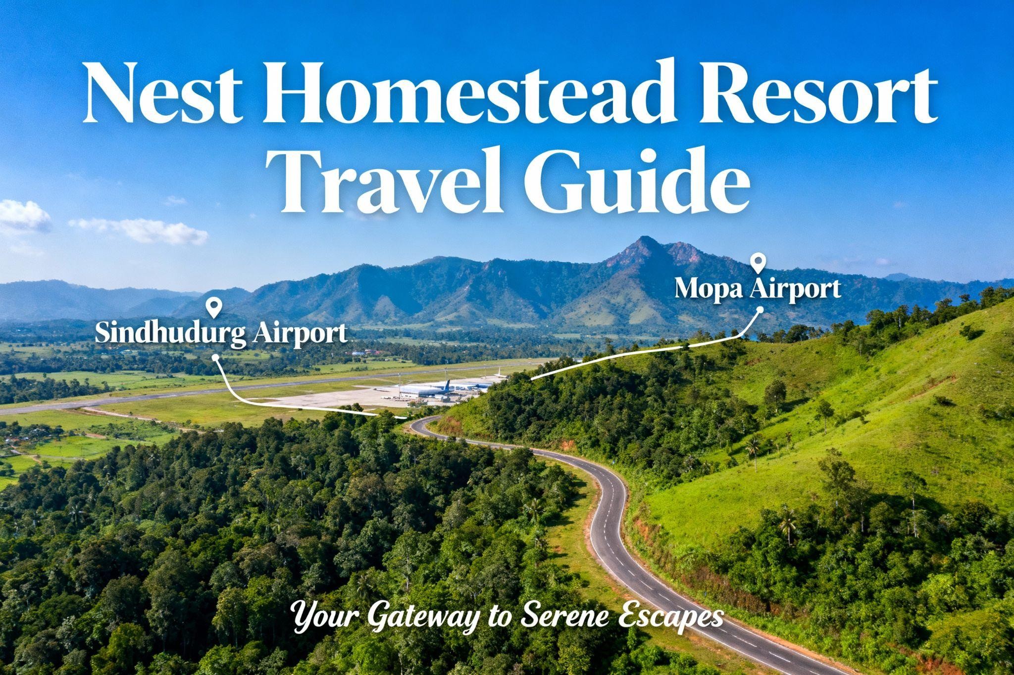 How to Reach Nest Homestead: Quick Guide from Sindhudurg & Mopa Airports
