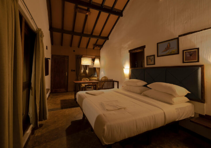 Dhanesh room at Lemongrass Nest, named after the hornbill